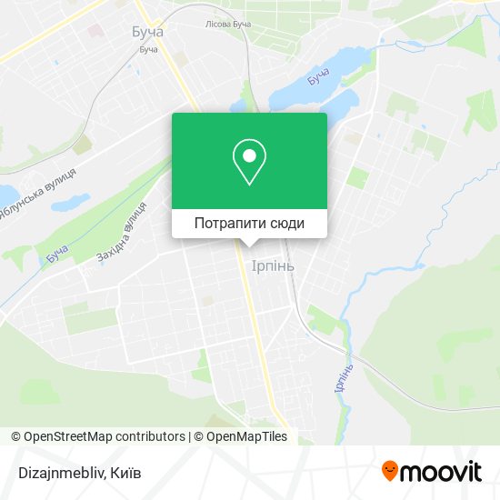 Карта Dizajnmebliv