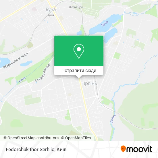 Карта Fedorchuk Ihor Serhiio