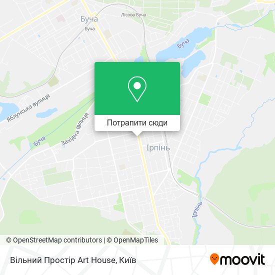Карта Вільний Простір Art House