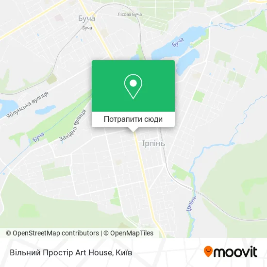 Карта Вільний Простір Art House