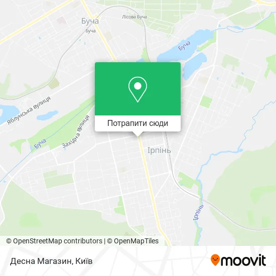 Карта Десна Магазин