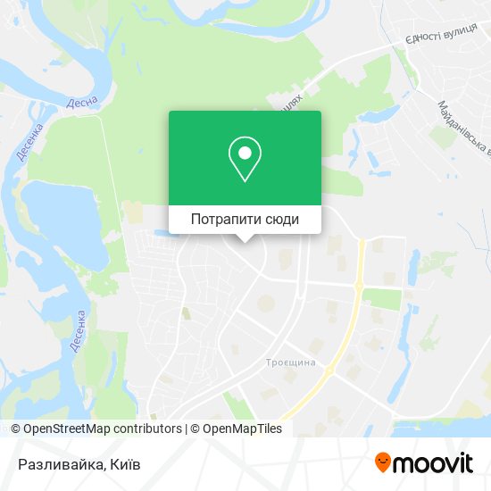 Карта Разливайка