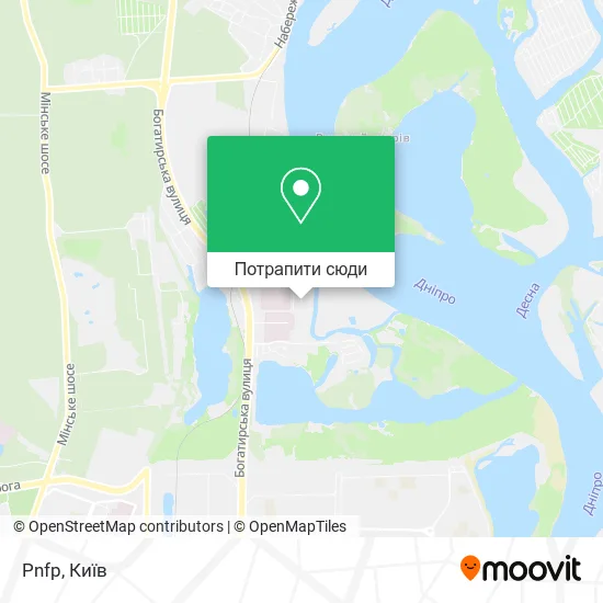 Карта Pnfp