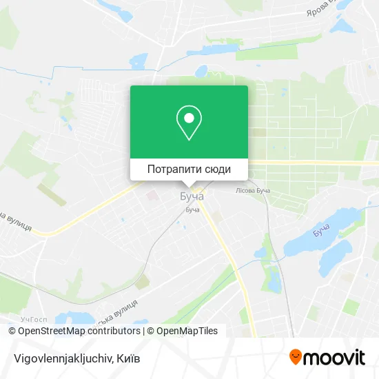 Карта Vigovlennjakljuchiv