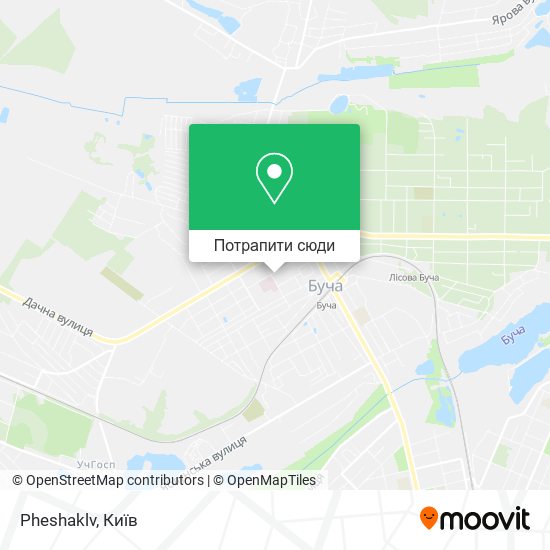 Карта Pheshaklv