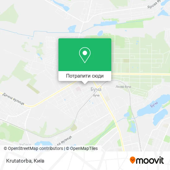 Карта Krutatorba