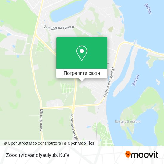 Карта Zoocitytovaridlyaulyub
