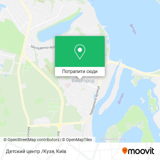 Карта Детский центр /Кузя