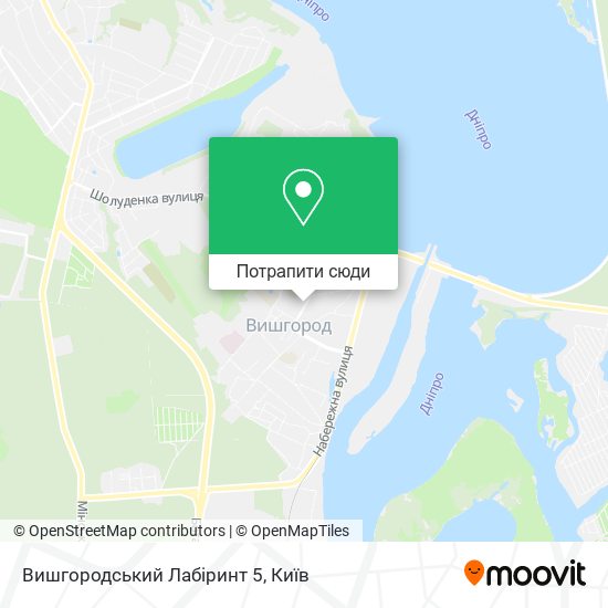 Карта Вишгородський Лабіринт 5