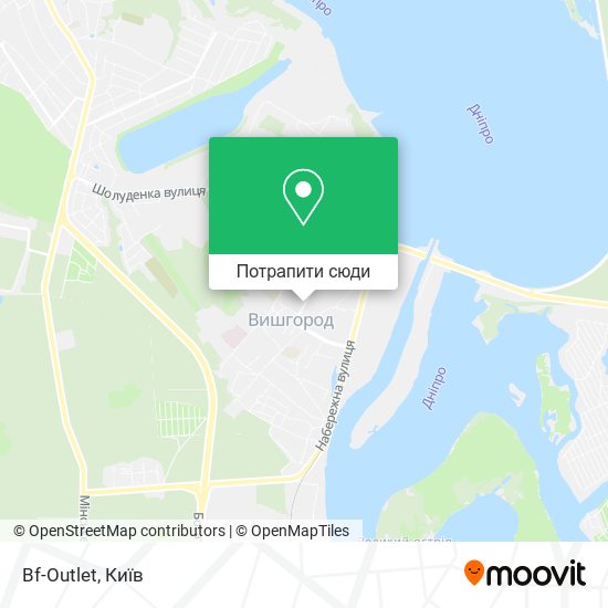 Карта Bf-Outlet