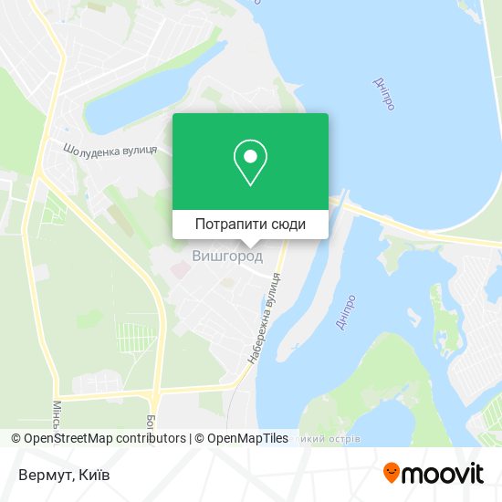 Карта Вермут