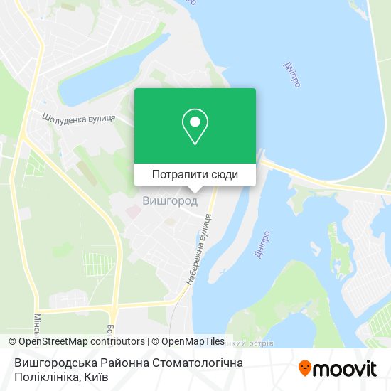 Карта Вишгородська Районна Стоматологічна Поліклініка