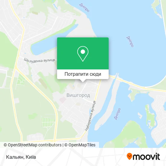 Карта Кальян