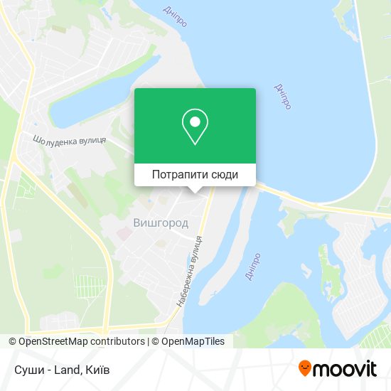 Карта Суши - Land