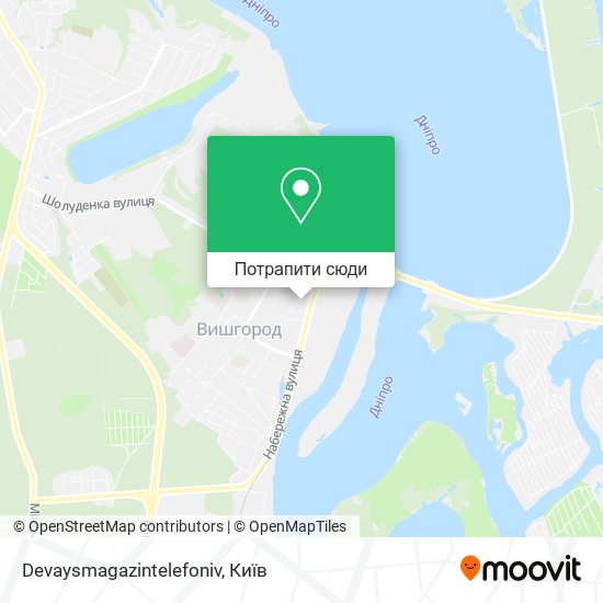 Карта Devaysmagazintelefoniv