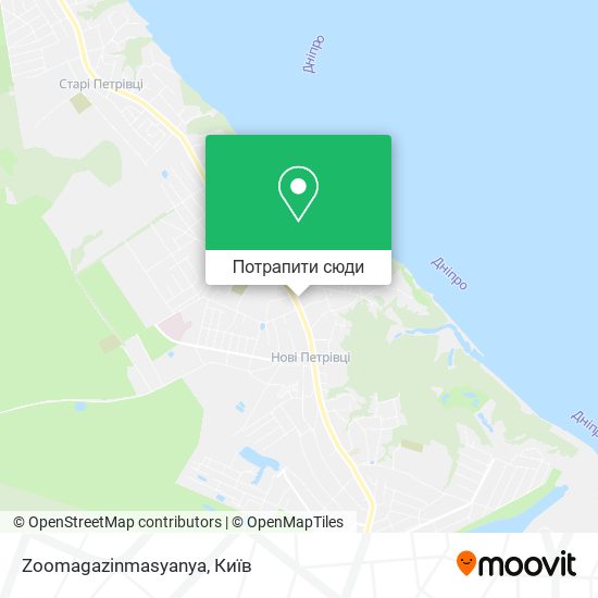 Карта Zoomagazinmasyanya