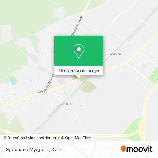Карта Ярослава Мудрого