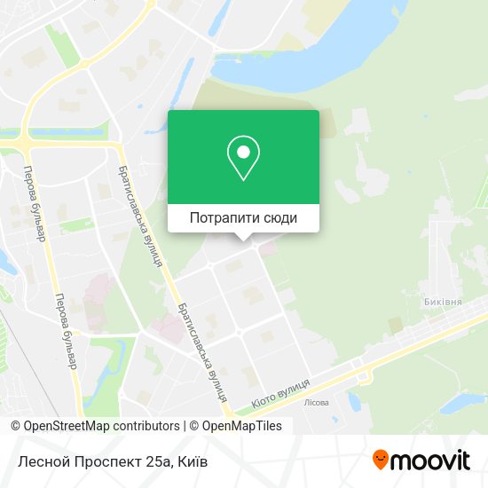 Карта Лесной Проспект 25а