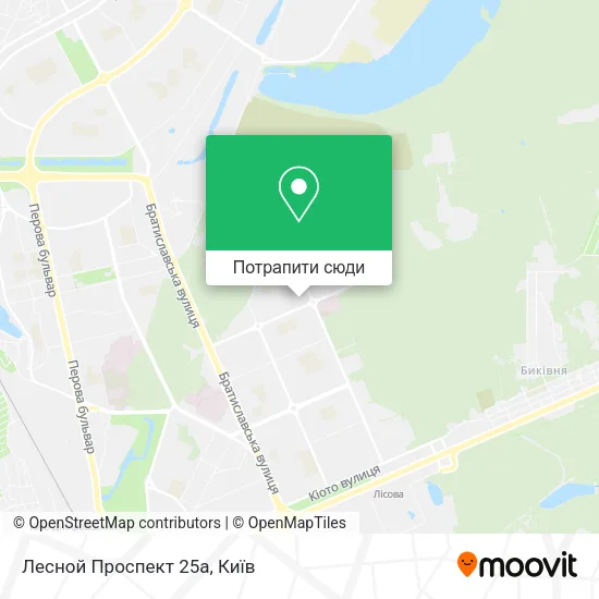 Карта Лесной Проспект 25а