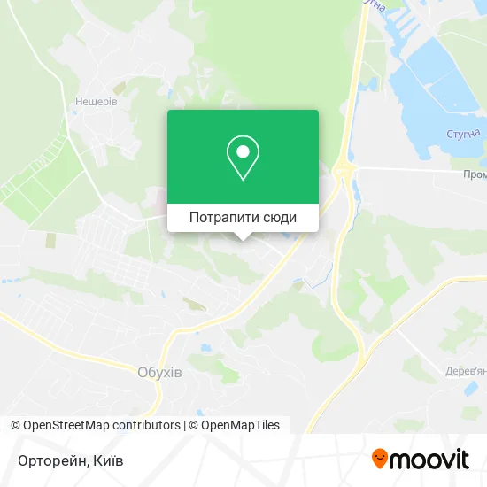 Карта Орторейн