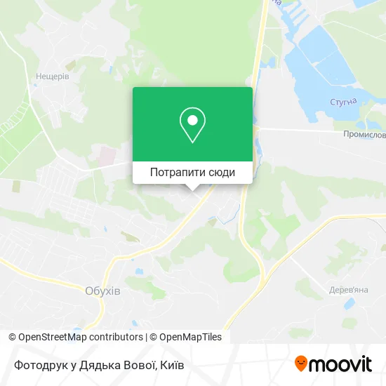 Карта Фотодрук у Дядька Вової