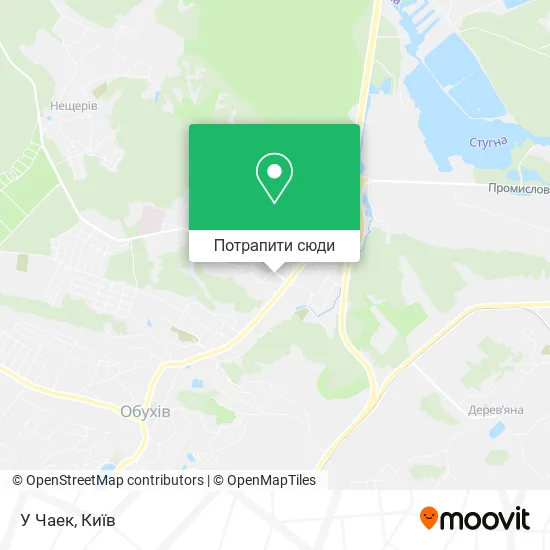 Карта У Чаек