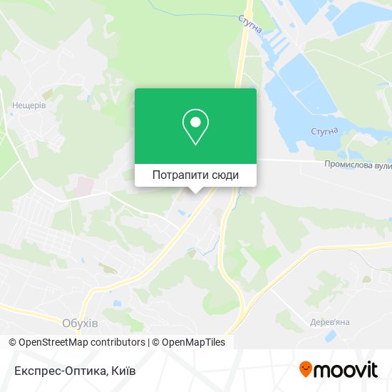 Карта Експрес-Оптика