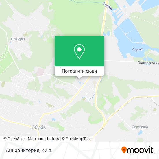 Карта Аннавиктория