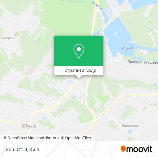 Карта Зош Ст. 3