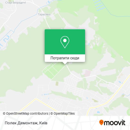 Карта Полек Демонтаж