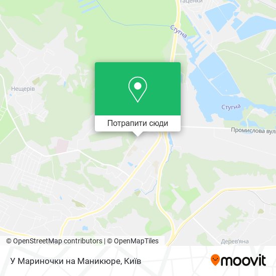 Карта У Мариночки на Маникюре