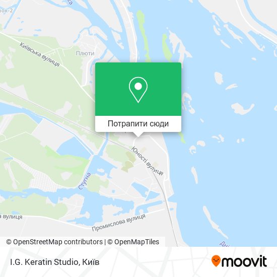 Карта I.G. Keratin Studio