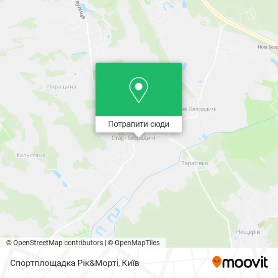 Карта Спортплощадка Рік&Морті