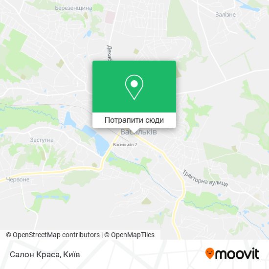 Карта Салон Краса
