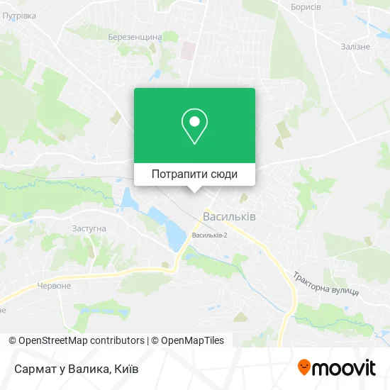 Карта Сармат у Валика