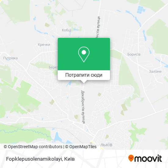 Карта Fopklepusolenamikolayi