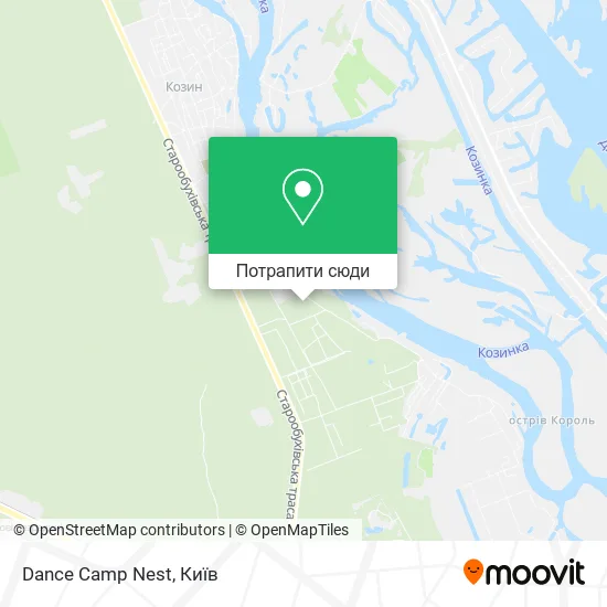 Карта Dance Camp Nest