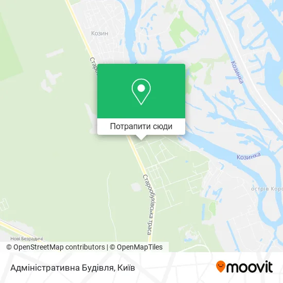Карта Адміністративна Будівля