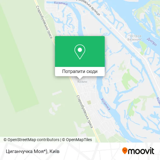 Карта Циганчучка Моя*)