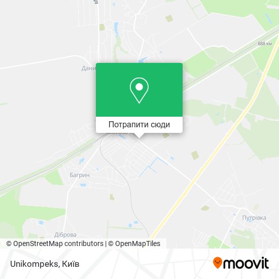 Карта Unikompeks