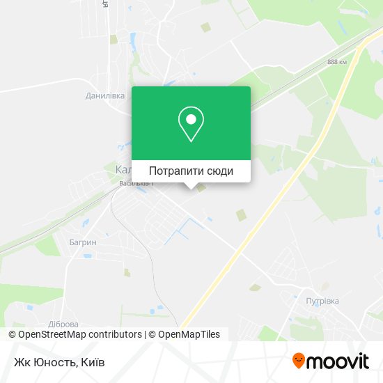 Карта Жк Юность