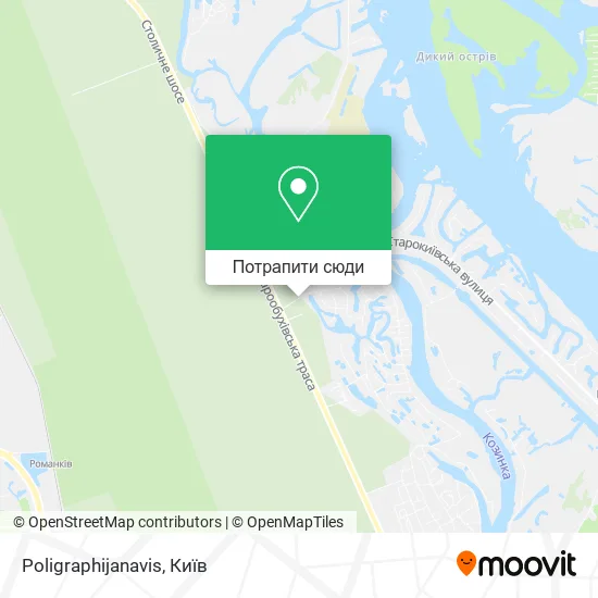 Карта Poligraphijanavis