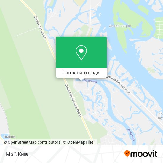 Карта Мрії