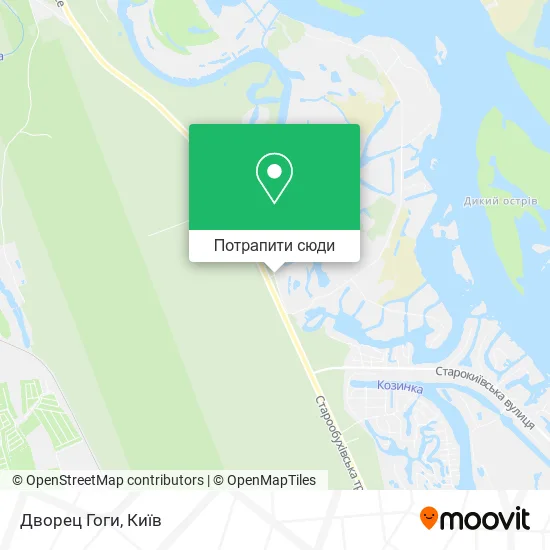 Карта Дворец Гоги