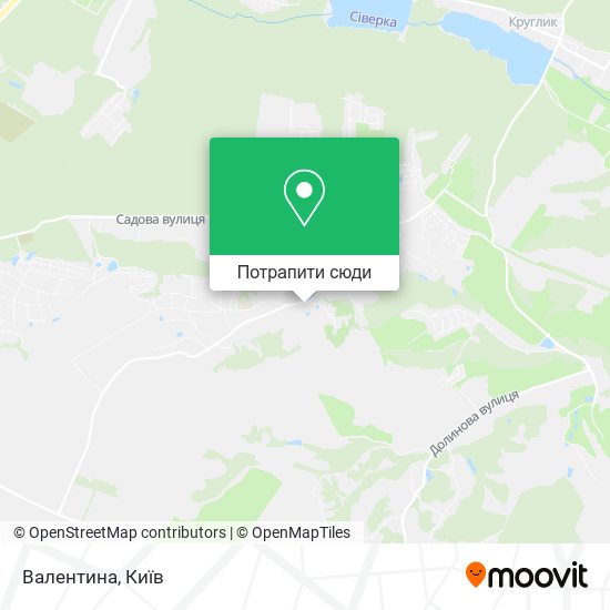 Карта Валентина