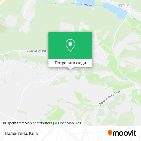 Карта Валентина