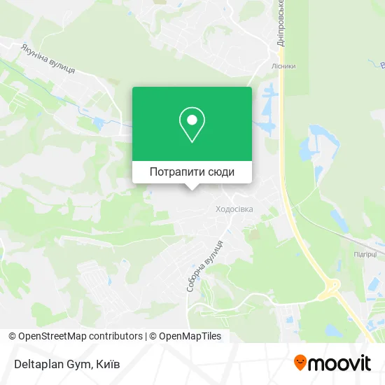 Карта Deltaplan Gym