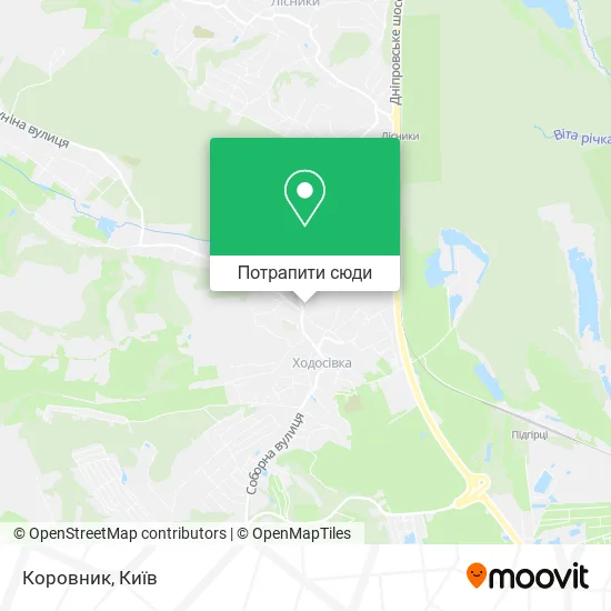 Карта Коровник