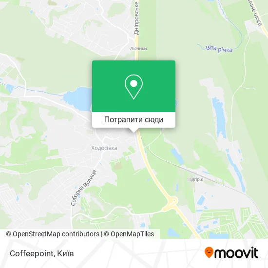 Карта Coffeepoint