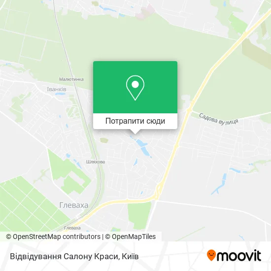 Карта Відвідування Салону Краси